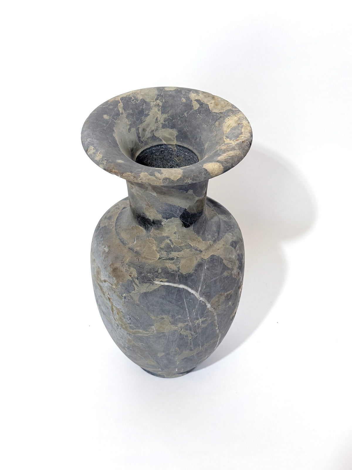 A Marble Black Vase