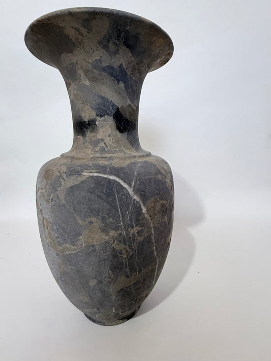 A Marble Black Vase