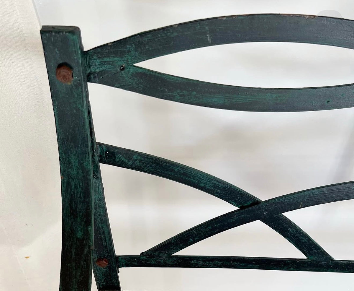 Vintage Wrought Iron Children’s Bench
