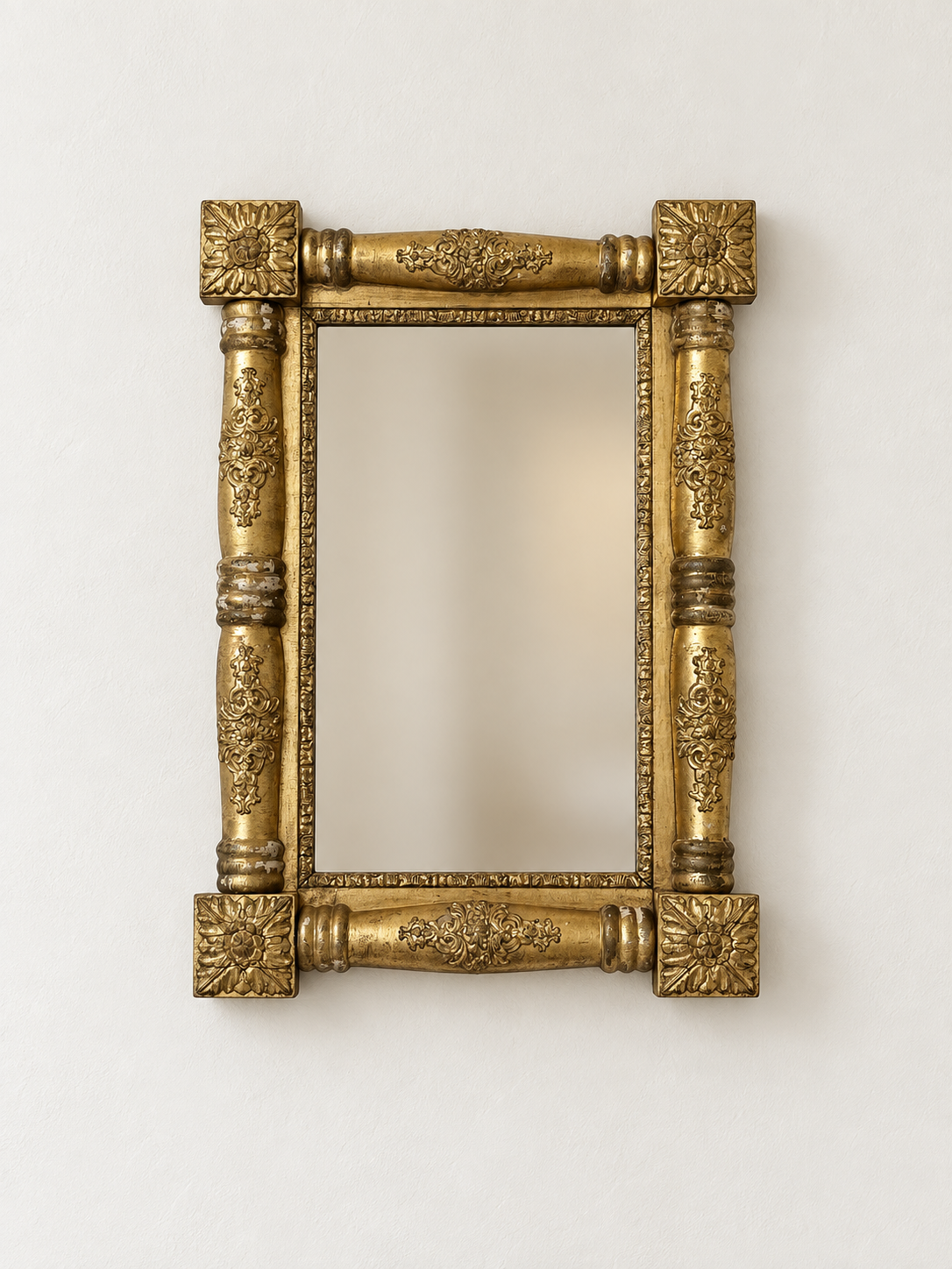 Antique Federal Gilt Mirror