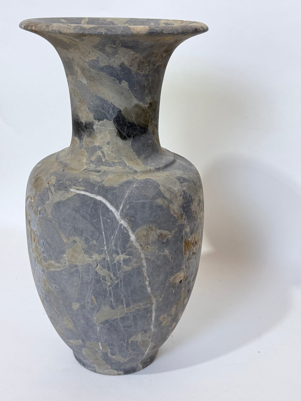 A Marble Black Vase