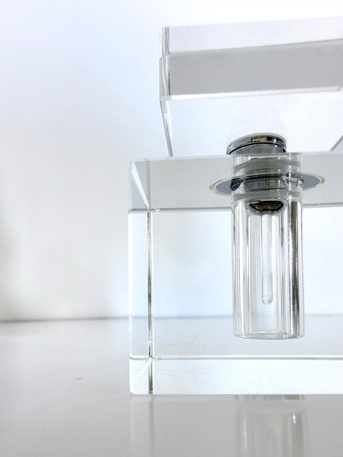 Vintage Modernest Perfume Bottle with Glass Dauber Stopper