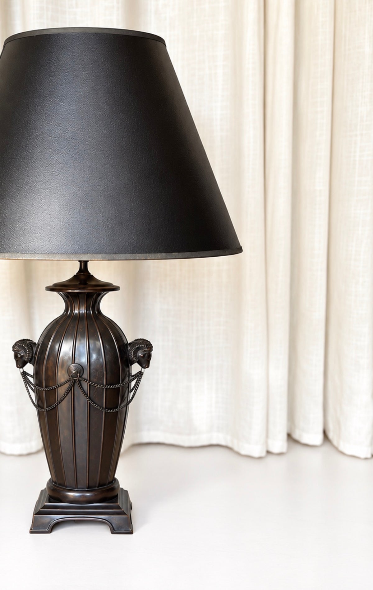 Neoclassical Revival bronze Table Lamps