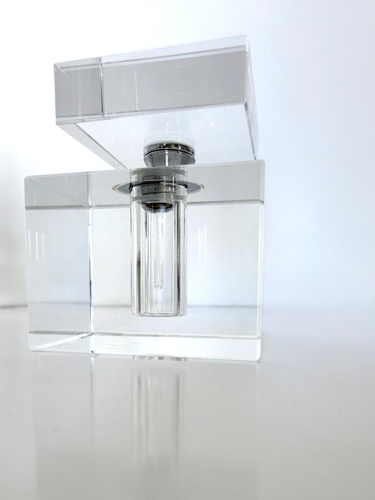 Vintage Modernest Perfume Bottle with Glass Dauber Stopper