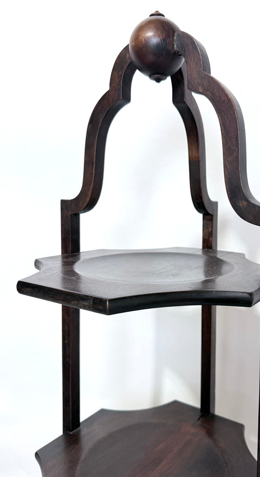 Wood 3-tiered stand