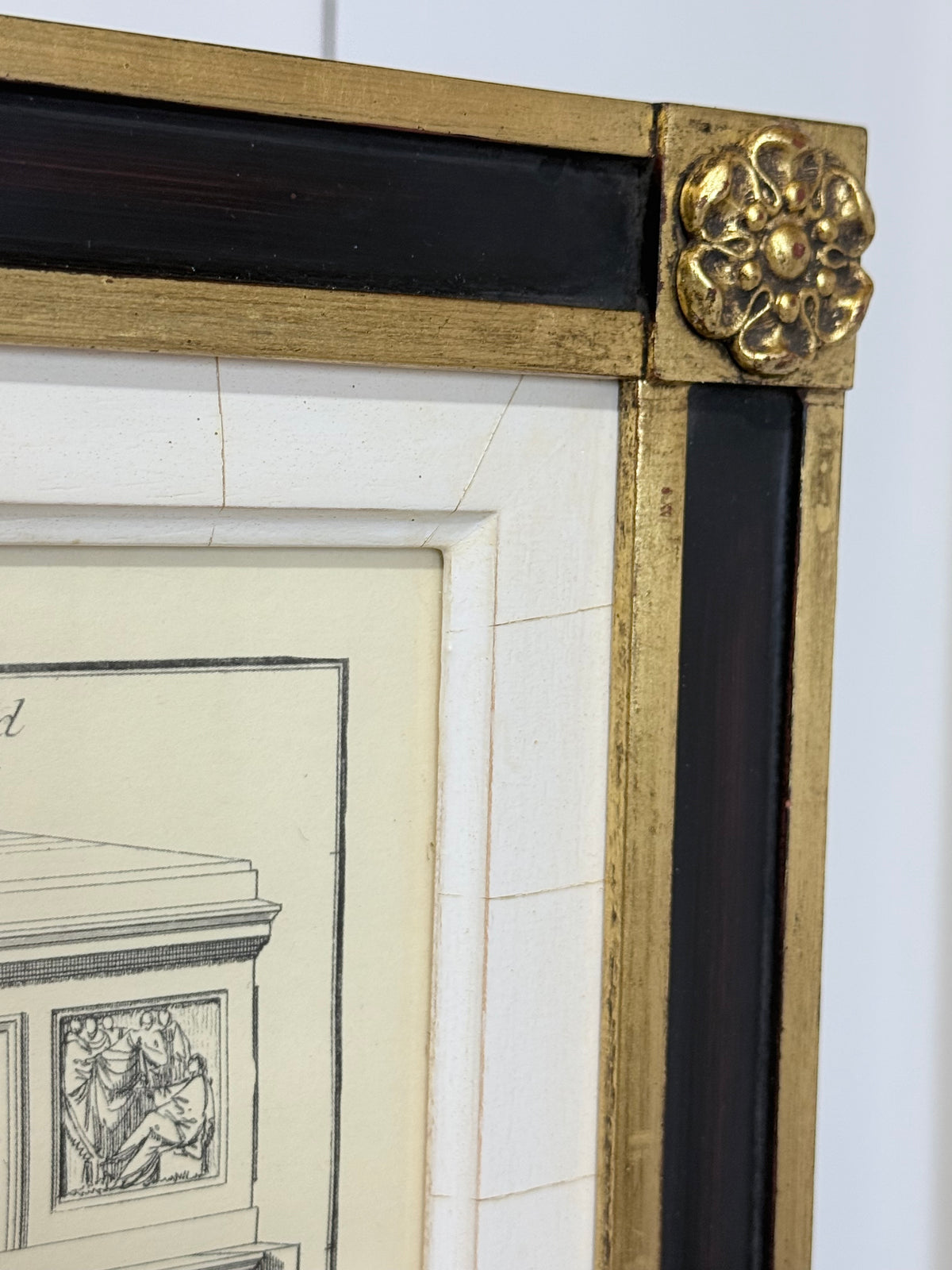 Framed Architectural Prints [ Set of 3 ]