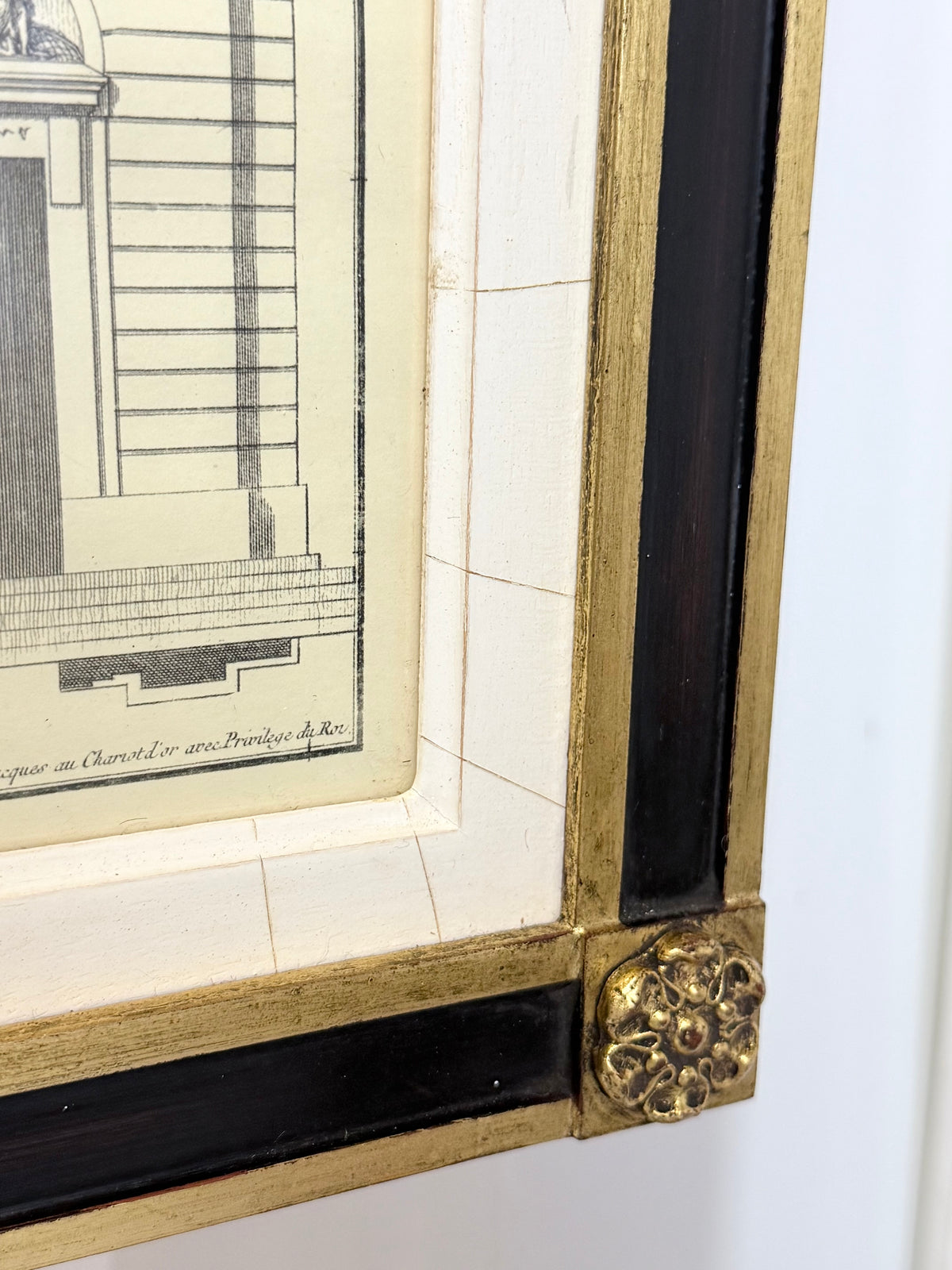 Framed Architectural Prints [ Set of 3 ]