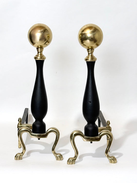 Black & Brass Andirons [ PR ]