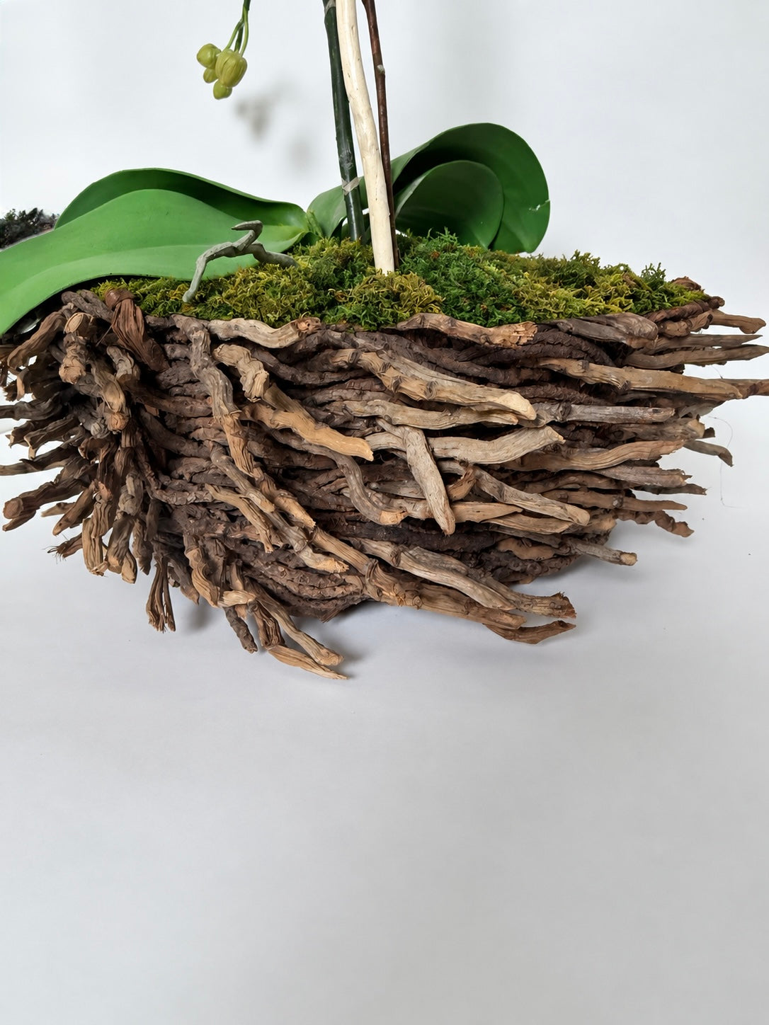 Sculptural Woven Twig Bowl